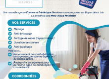 Bienvenue à"Etienne & Frédérique Services"