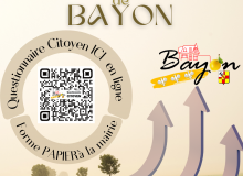 Revitalisation de Bayon : questionnaire Citoyen